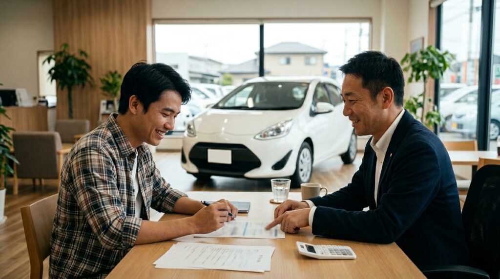 任意整理中でも車を買う方法！債務整理後にローンが通らない悩みを自社ローンで解決