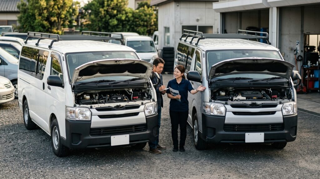 ハイエース自社ローン購入ガイド！ガソリンとディーゼルどっちが後悔しない？🚐💭